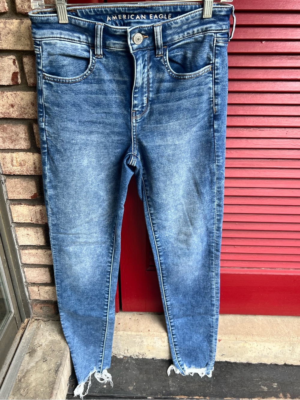 American Eagle Outfitters Cozy Next Level Stretch Hi Rise Jegging Jeans Size 6